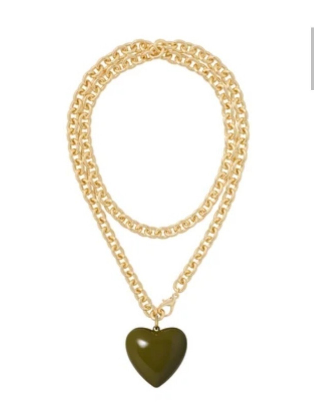 Roxanne Assoulin The Big Puffy Heart Charm Necklace